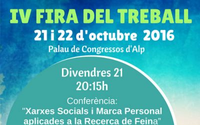 Punt d’informació a la Fira del Treball de Cerdanya