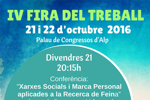 Punt d’informació a la Fira del Treball de Cerdanya