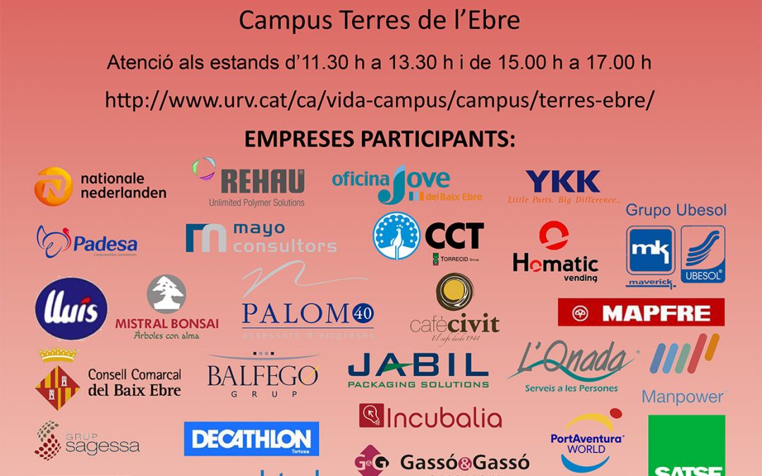 Fòrum d’Ocupació Universitària a les Terres de l’Ebre