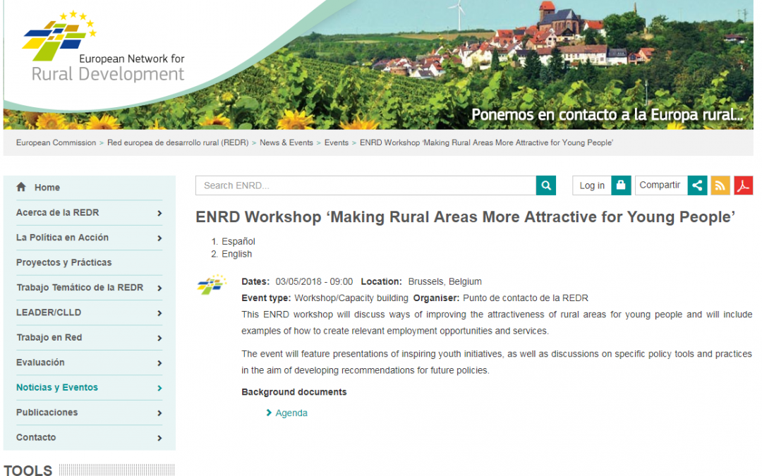 Making rural areas more attractive for young people