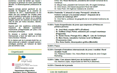 Talent jove a les comarques rurals, territori d’acollida. Projecte ODISSEU