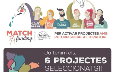 Ja tenim els guanyadors de la segona edició del Matchfunding Arrela’t a l’Alt Pirineu i Aran