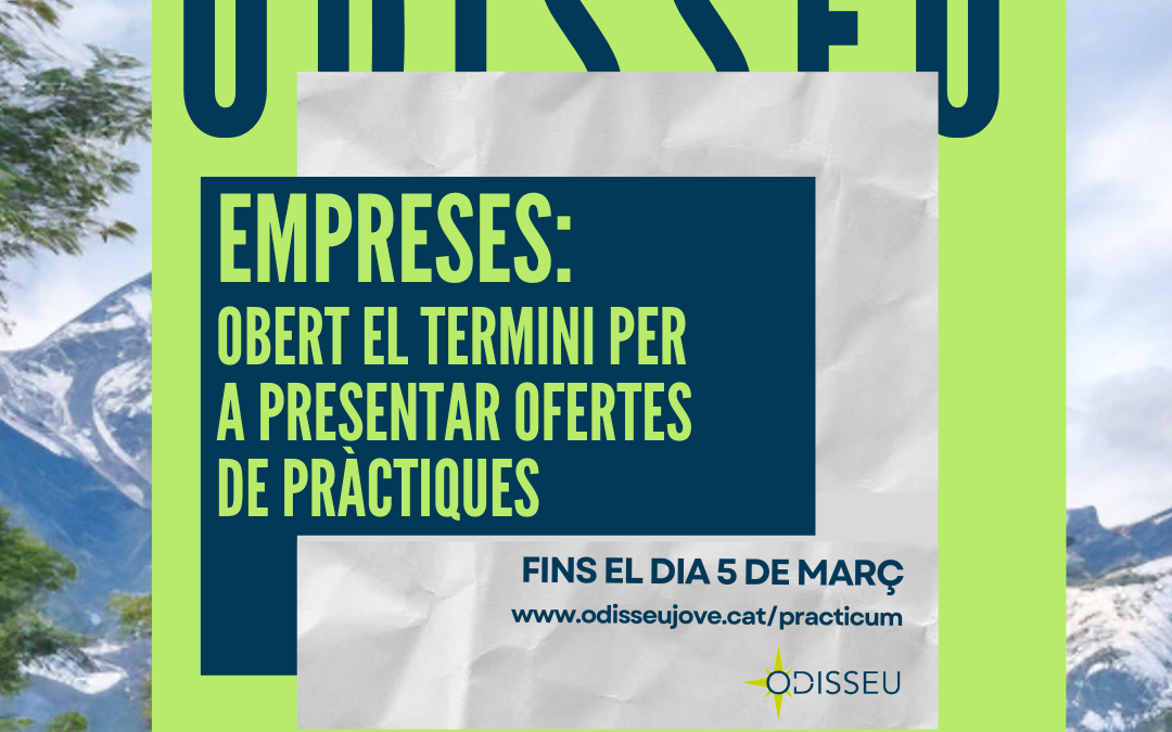 En marxa la 9a edició del Pràcticum Odisseu