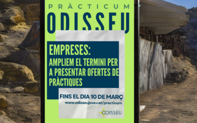 Ampliem termini d’empreses per presentar ofertes Pràcticum Odisseu