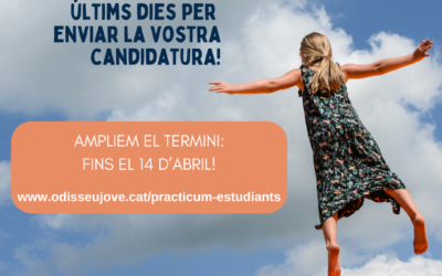Ampliem el termini Pràcticum Odisseu per estudiants: 14 d’abril